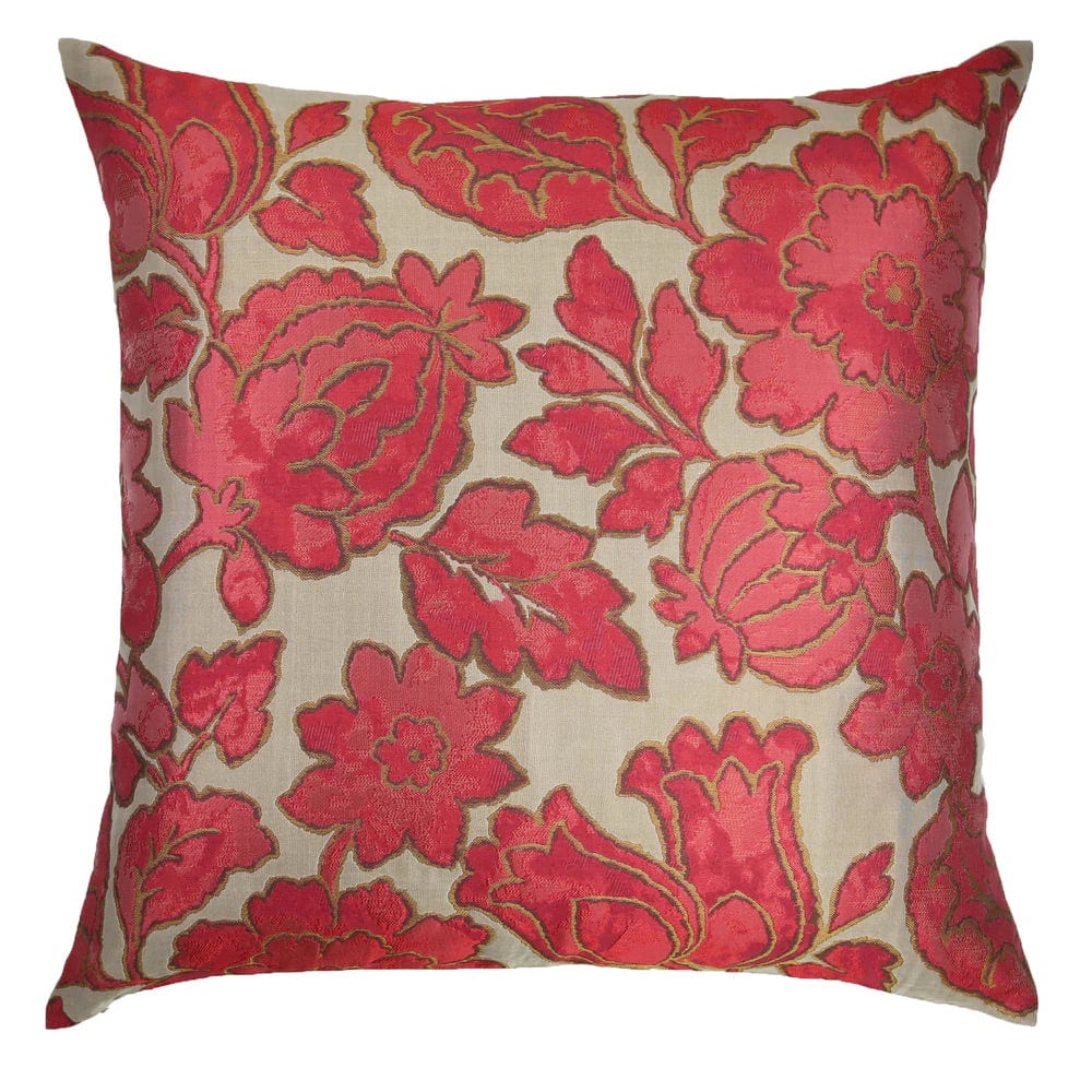 coral euro pillows