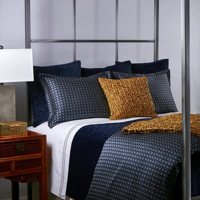 Foulard Blue Duvet Set by Ann Gish | Fig Linens