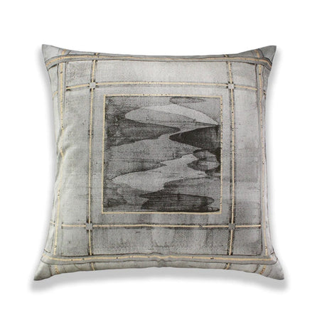 Frame Grey Euro Sham by Ann Gish | Fig Linens and Home