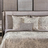 Lifestyle - Glory Silver Decorative Pillow by Ann Gish | Fig Linens