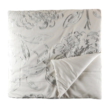 Glory Silver Throw by Ann Gish | Fig Linens