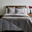 Fig Linens - Great Hall Ash Coverlet Set | The Met x Ann Gish