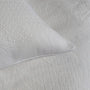 Fig Linens - Closeup - Great Hall Bone Coverlet Set | The Met x Ann Gish