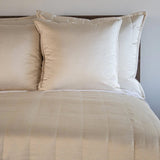 Hammered Champagne Coverlet by Ann Gish | Fig Linens