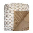 Ingot Gold Embroidered Throw by Ann Gish | Fig Linens