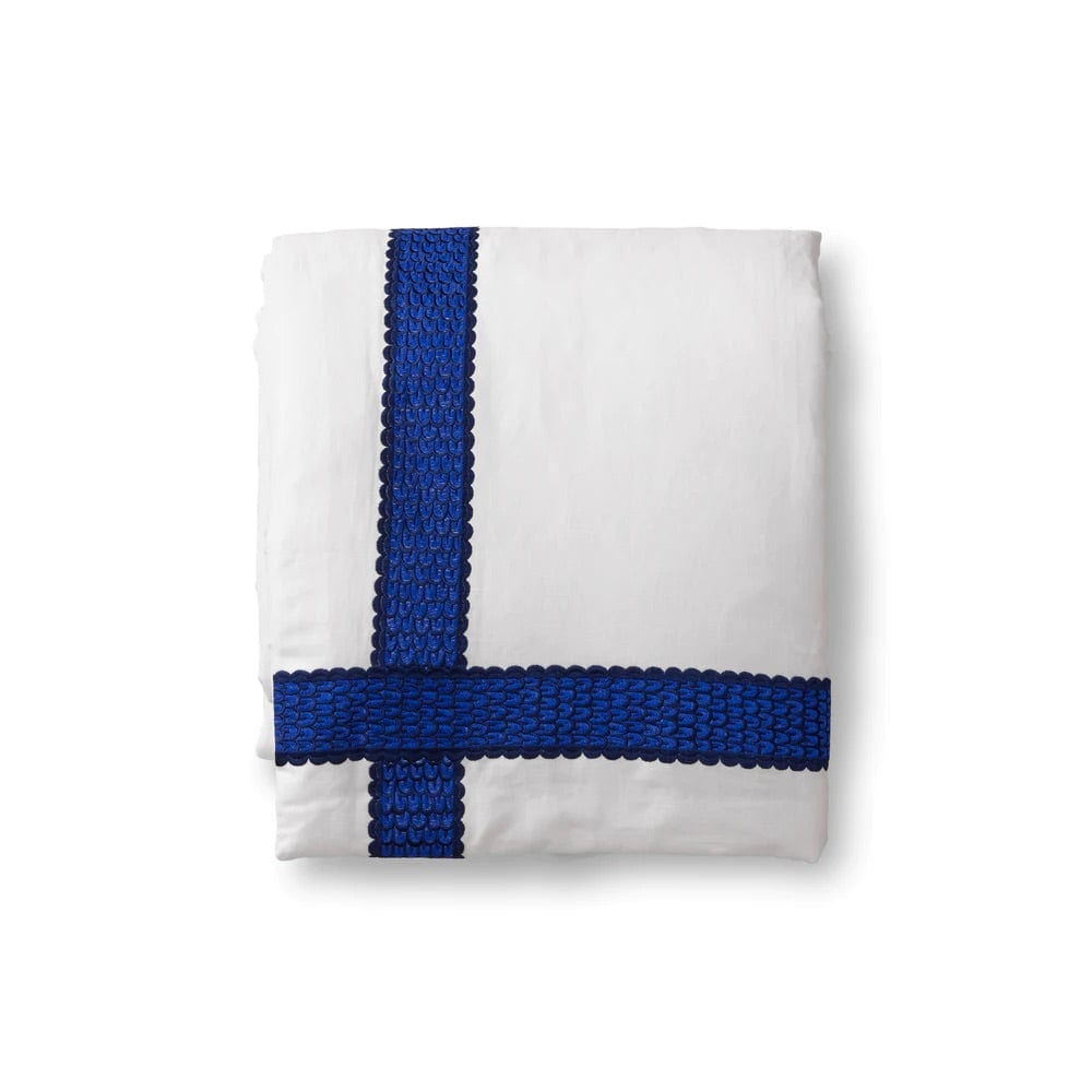 Iznik Indigo Lightly Padded Throw | The Met x Ann Gish - Fig Linens