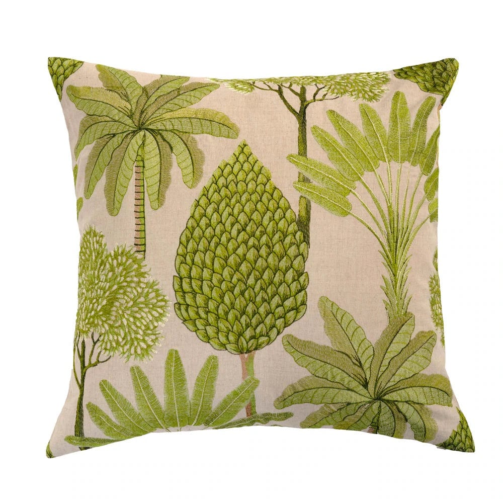 Majorelle Leaf Decorative Pillow by Ann Gish | Fig Linens