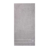 Plain Concrete Grey Bath Towel by Hugo Boss | Fig Linens