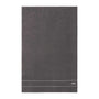 Fig Linens - Plain Graphite Grey Bath Sheet by Hugo Boss 