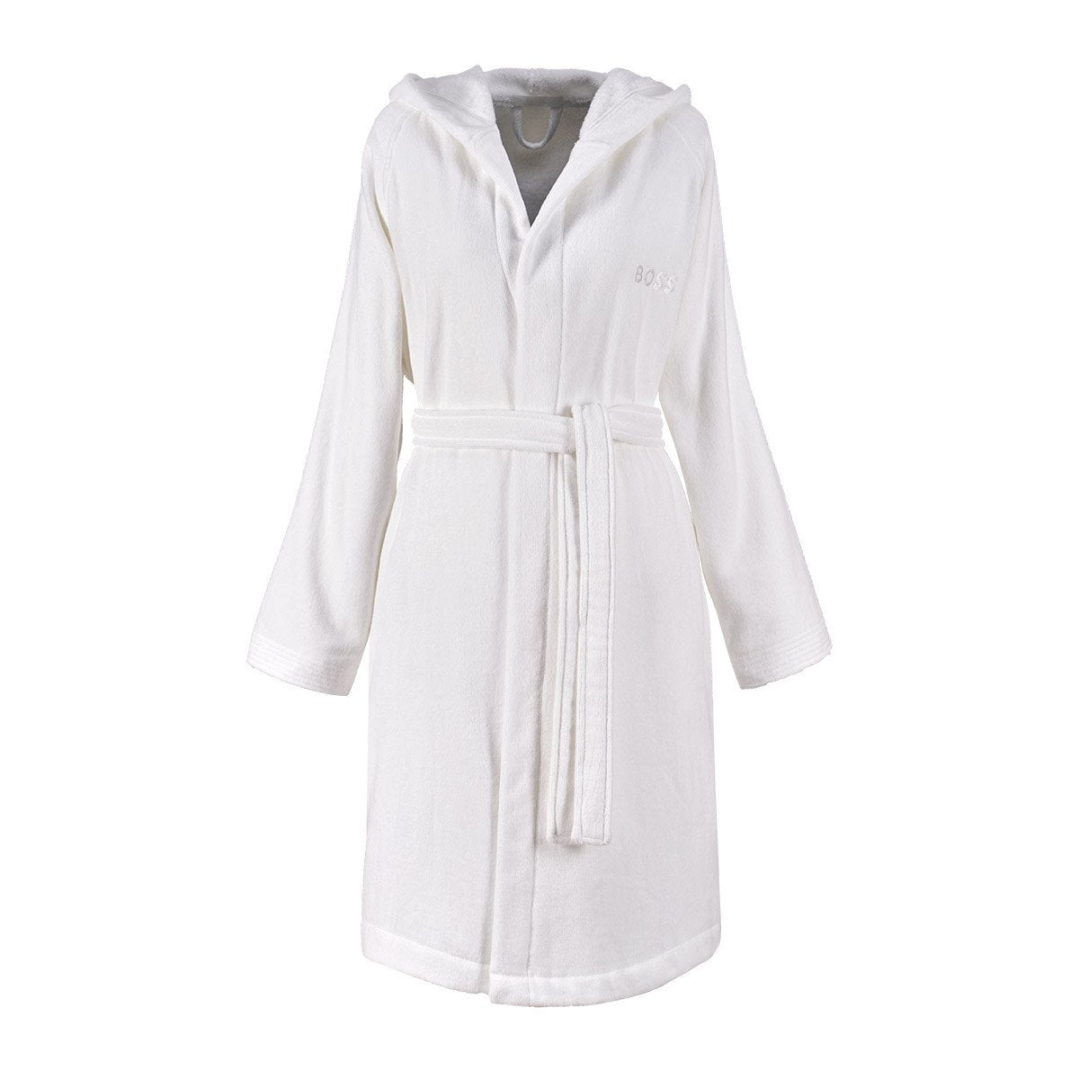 Plain Ice Hooded Bathrobe by Hugo Boss | Fig Linens