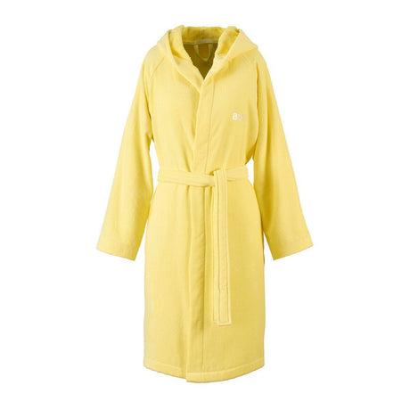 Plain Limelight Hooded Bathrobe by Hugo Boss | Fig Linens