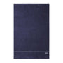 Plain Navy Bath Sheet by Hugo Boss | Fig Linens