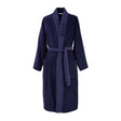 Plain Navy Bathrobe by Hugo Boss | Fig Linens and Home