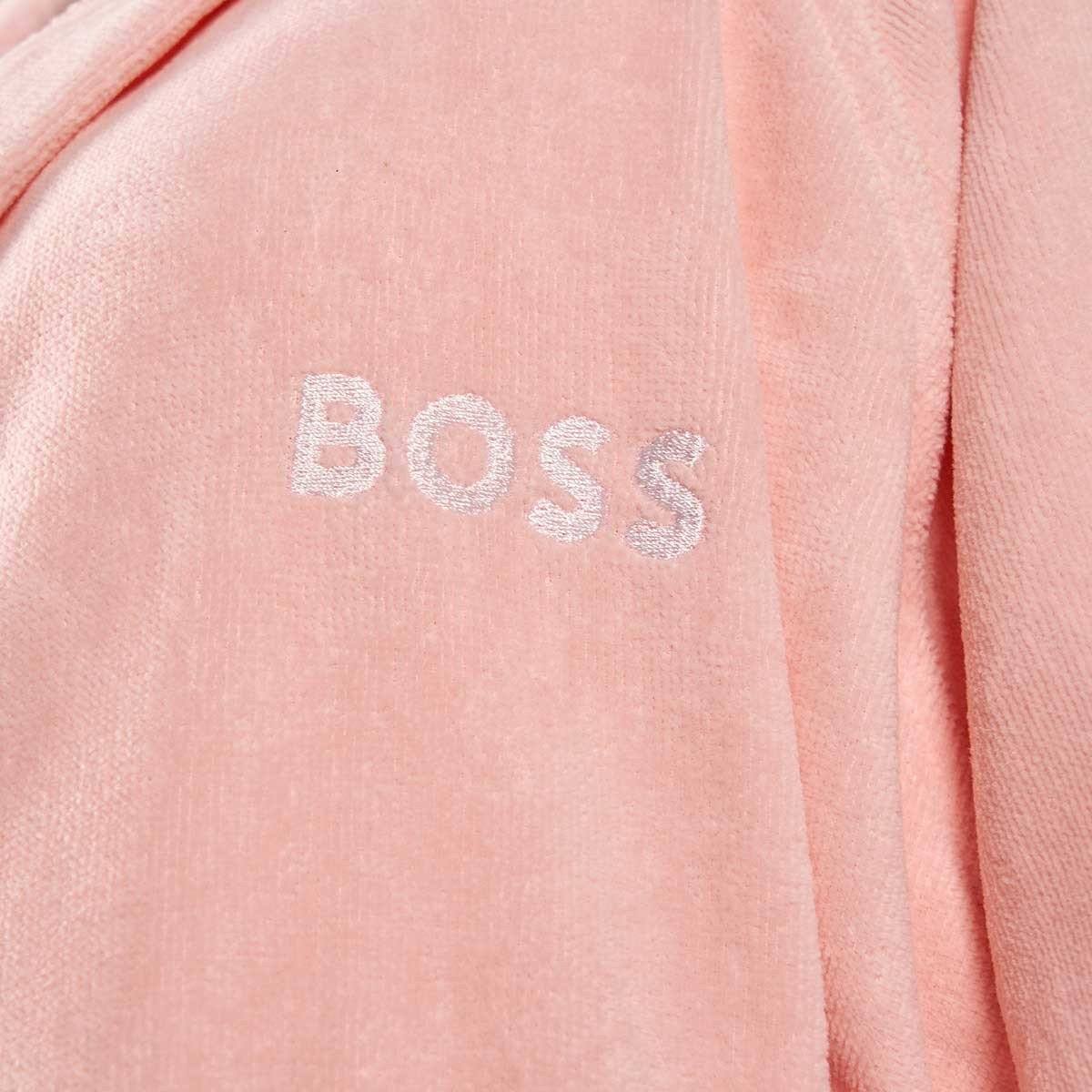 Closeup - Plain Primrose Bathrobe by Hugo Boss | Fig Linens