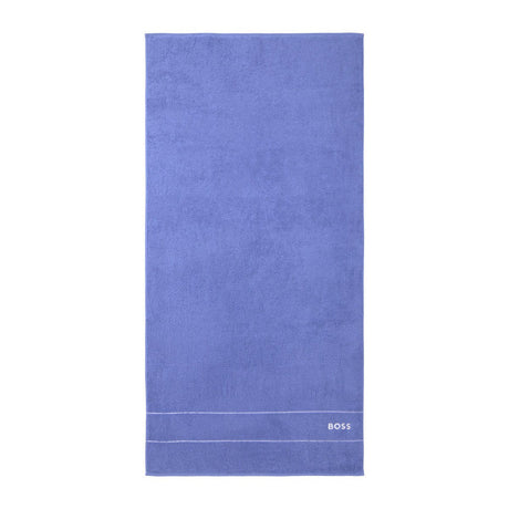 Plain Touareg Purple Bath Towels by Hugo Boss | Fig Linens