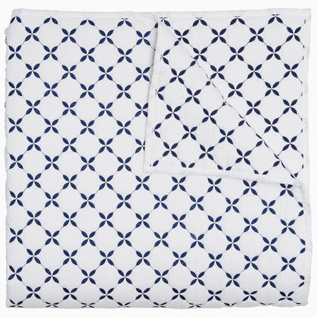 Layla Indigo Coverlet by John Robshaw | Fig Linens