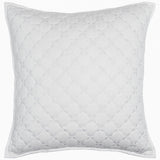 Layla White Euro Sham by John Robshaw | Fig Linens