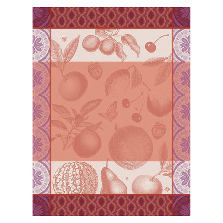 Fig Linens - Arrière Pays Pink Tea Towels by Le Jacquard Français