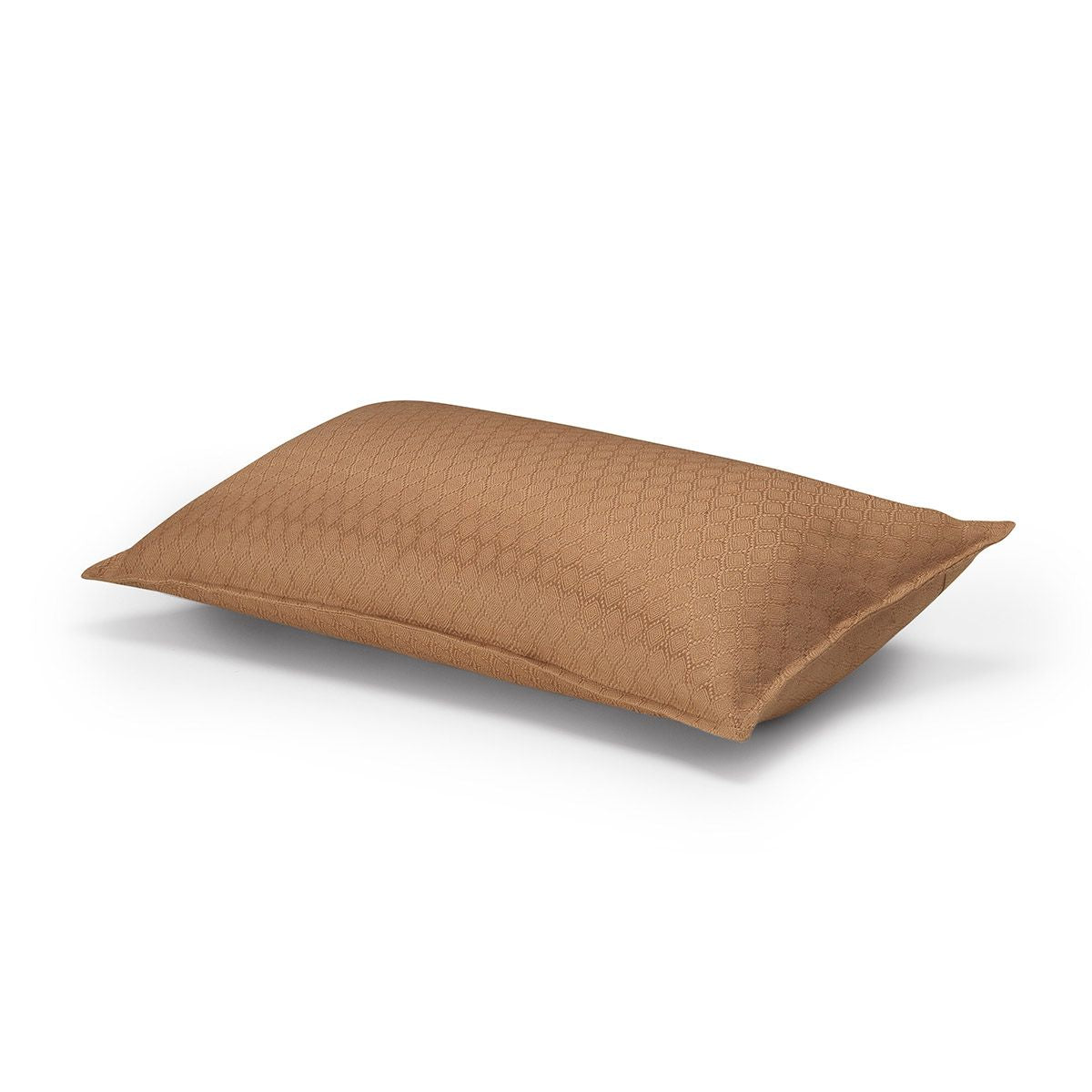 Portofino Geo Brown Pillow by Le Jacquard Français | Fig Linens