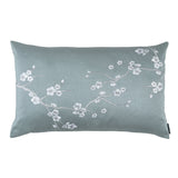 Fig Linens - Blue Blossom Lumbar Pillows by Lili Alessandra