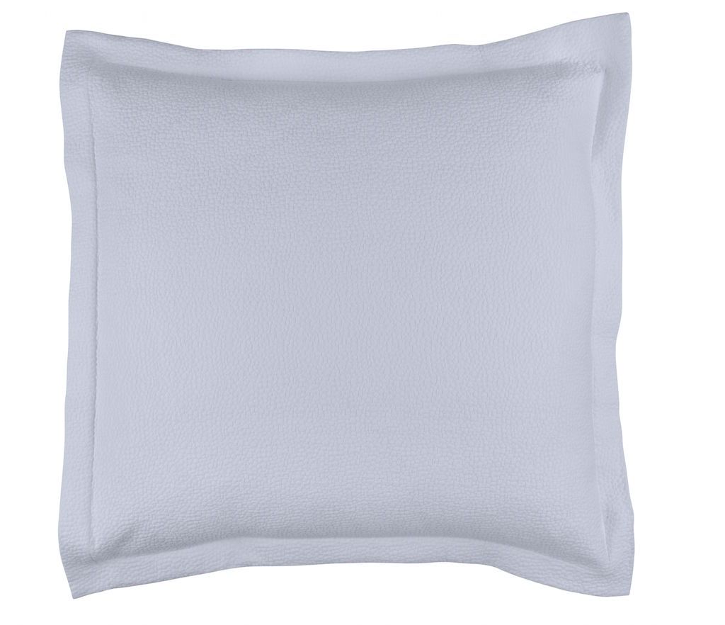 Fig Linens - Gigi White Matelassé by Lili Alessandra - Euro Pillow