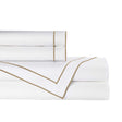 Guiliano White & Gold Sheet Set by Lili Alessandra - Fig LInens