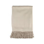 Fig Linens - Pasha Oyster Throw by Lili Alessandra