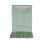 Fig Linens - Pasha Sea Foam Throw by Lili Alessandra