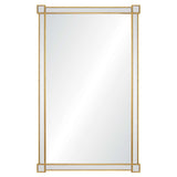 Burnished Gold Leaf Wall Mirror by Celerie Kemble | Fig Linens 