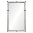 Distressed Silver Leaf Wall Mirror by Mirror Home | Fig Linens 