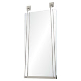 Fig Linens - Polished Stainless Steel Wall Mirror by Mirror Home - Side