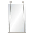 Polished Stainless Steel Wall Mirror by Mirror Home | Fig Linens 