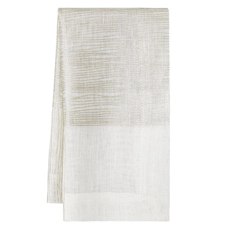 Dijon Linen Napkins with Gold Pattern by Mode Living | Fig Linens and Home