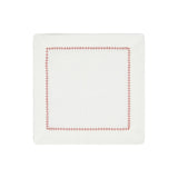 Red Dolce Cocktail Napkins by Mode Living | Fig Linens