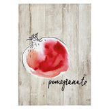 Pomegranate Fruit Basket Tea Towels by Mode Living | Fig Linens