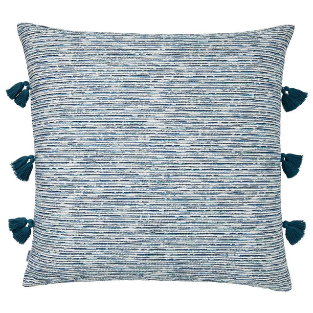 Mar Blue Tassel Pillow by Mode Living | Fig Linens