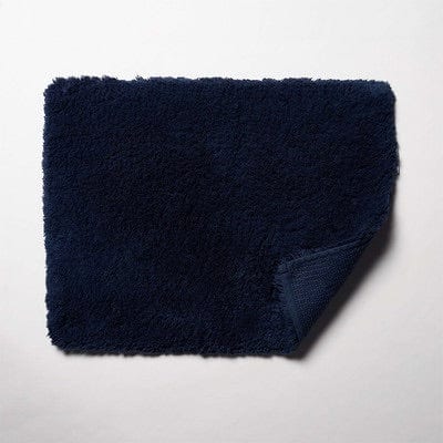 Fig Linens - Scandia Home Indulgence Bath Rug -  Midnight