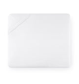 Fig Linens - Sferra Grande Hotel Bedding - White fitted sheet 