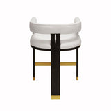 Fig Linens - Cruise Accent Counter Stool by Worlds Away - Back