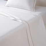 Fig Linens -Alienor Malt Bedding by Yves Delorme - Flat Sheet