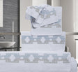 Carrara Embroidered Bath Towels by Dea Linens | Fig Linens and Home