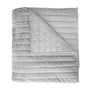 Channel Grey Velvet Quilt by Kevin O'Brien Studio | Fig Linens