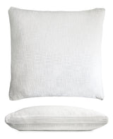 Chunky Knit White Euro Sham by Kevin O'Brien Studio | Fig Linens