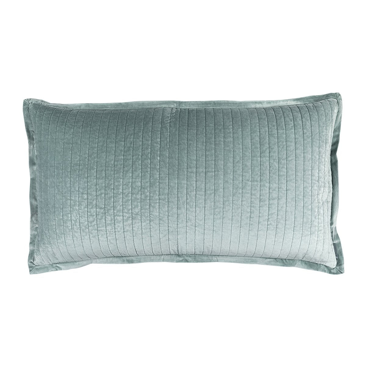 Fig Linens - Lili Alessandra Bedding - Aria Sky King Pillow