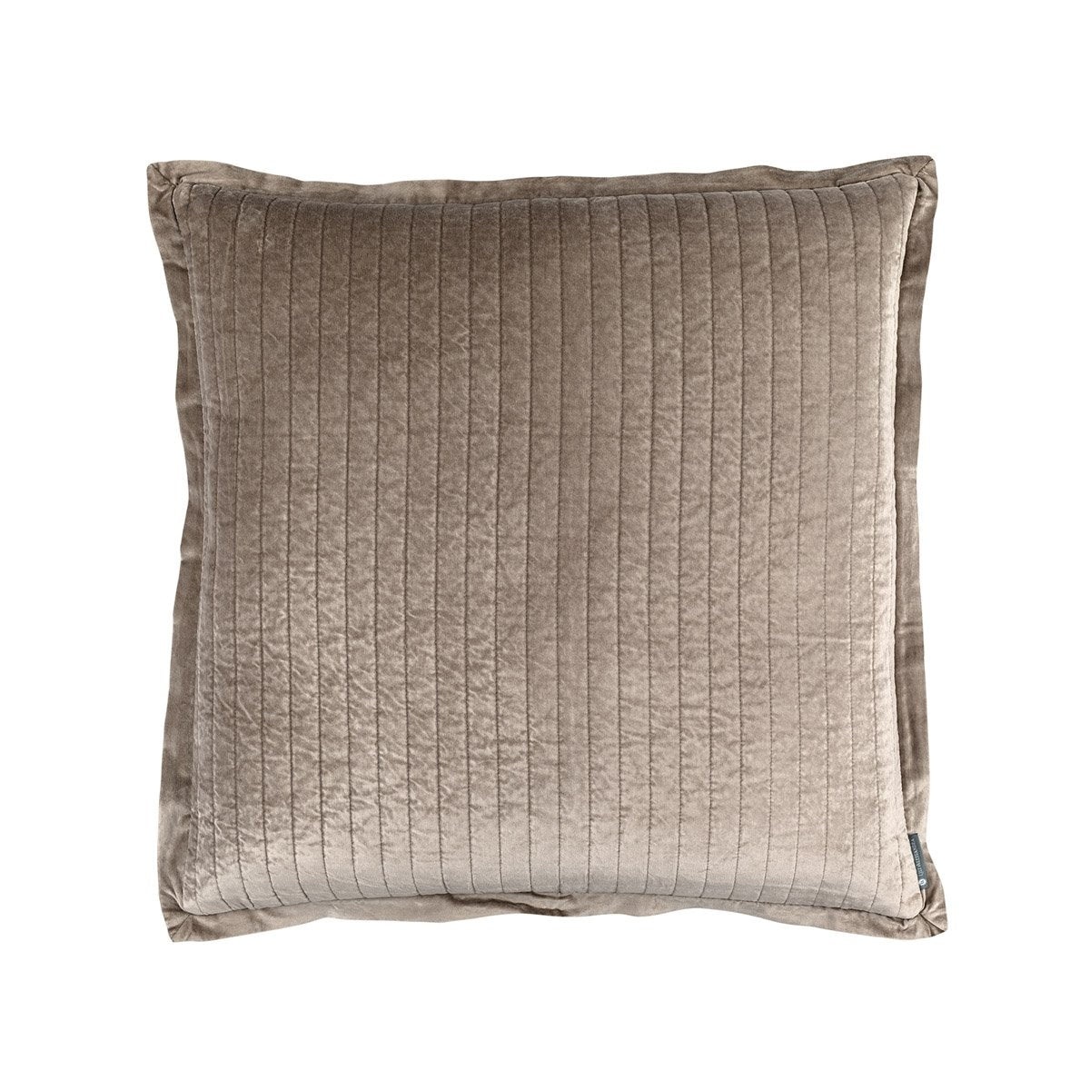 Fig Linens - Lili Alessandra Bedding - Aria Raffia Euro Pillow