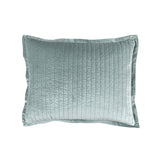 Fig Linens - Lili Alessandra Bedding - Aria Sky Standard Pillow