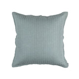 Fig Linens - Lili Alessandra Bedding - Tessa Sky Quilted Euro Pillow