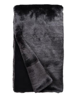 Graphite Mink Faux Fur Throw by Fabulous Furs | Fig Linens