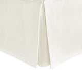 Bed Skirt - Diamond pique Ivory bedskirt by Matouk Fine Linens