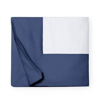 Thumbnail for Casida Bedding by Sferra - Fig Linens, delft blue duvet cover